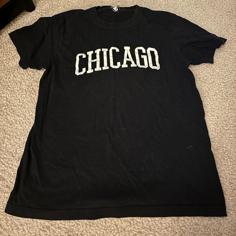 Black Chicago PLT Graphic Tee